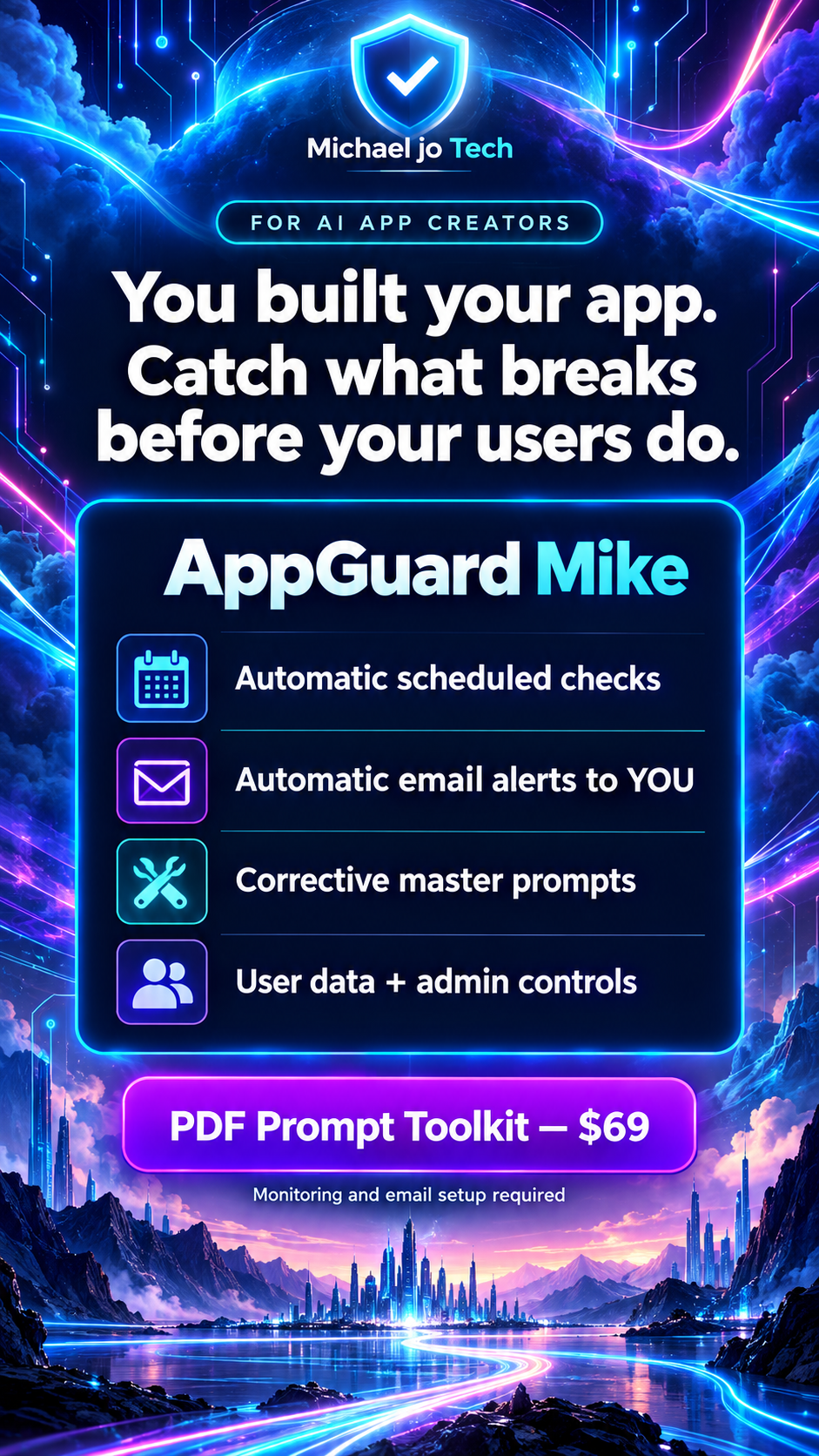 AppGuard Mike PDF prompt toolkit for AI app creators — $69