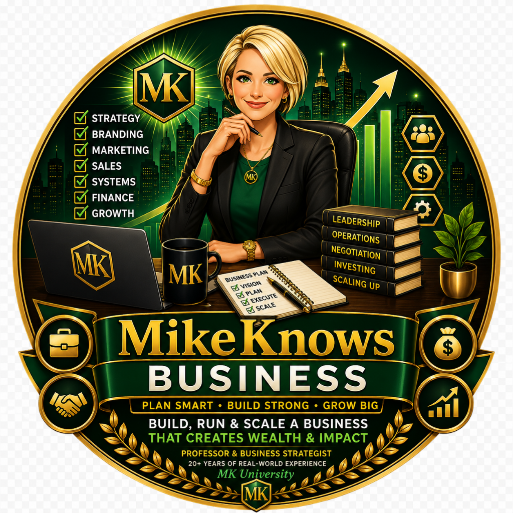 MikeKnows Business app logo